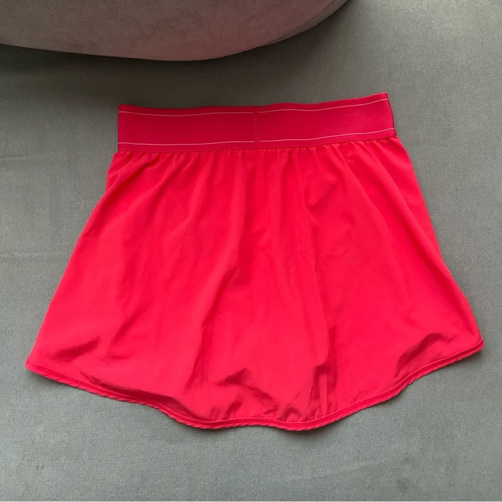Alo Yoga Match Point Tennis Skirt Candy Red S